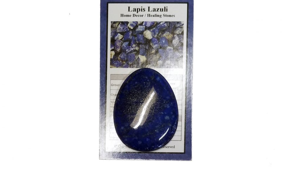 Laps Lazuli Worry Stone for Mental Clarity